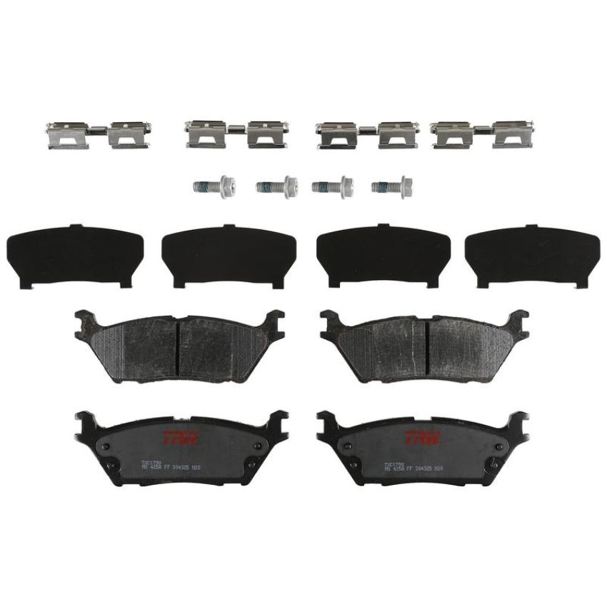 TRW PARTS TXC1790 TRW PREMIUM BRAKING - CERAMIC BRAKE PAD SET - TXC1790