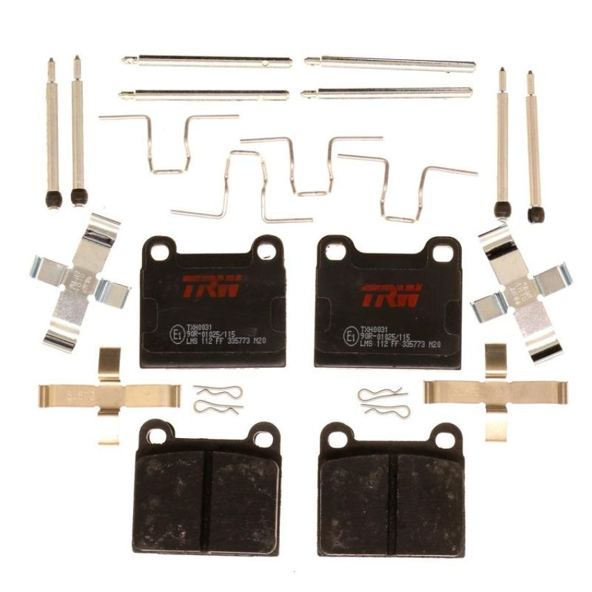 TRW PARTS TXH0031 TRW PREMIUM BRAKING - LOW MET BRAKE PAD KIT - TXH0031