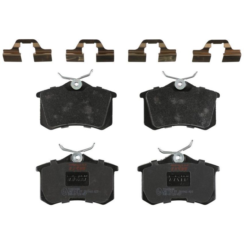 TRW PARTS TXH0340A TRW PREMIUM BRAKING - METALLIC BRAKE PAD SET - TXH0340A