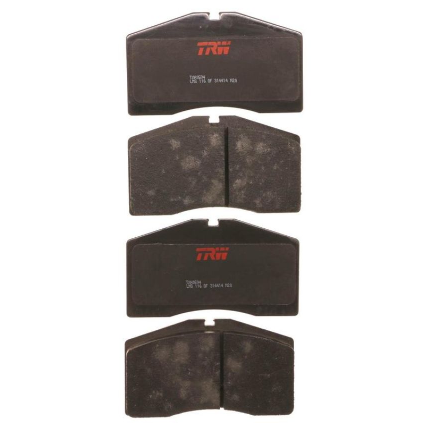 TRW PARTS TXH0594 TRW PREMIUM BRAKING - METALLIC BRAKE PAD SET - TXH0594