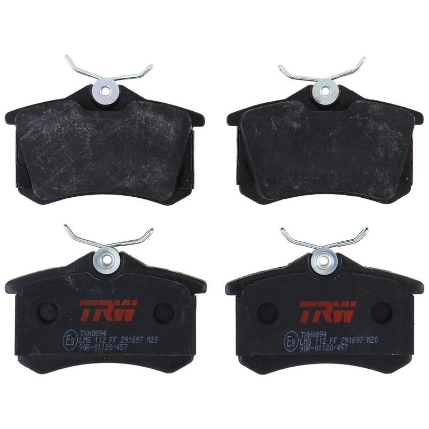 TRW PARTS TXH0894 TRW PREMIUM BRAKING - METALLIC BRAKE PAD SET - TXH0894