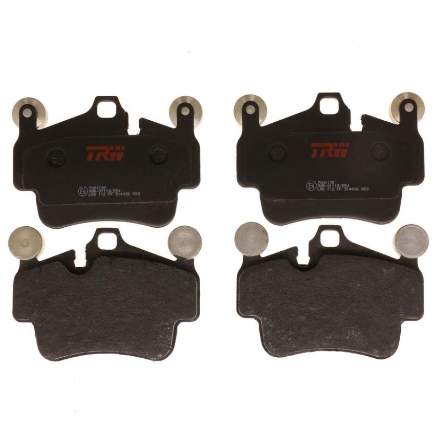 TRW PARTS TXH1135 TRW PREMIUM BRAKING - METALLIC BRAKE PAD SET - TXH1135