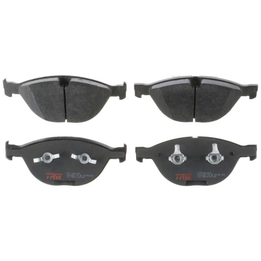 TRW PARTS TXH1151A TRW PREMIUM BRAKING - METALLIC BRAKE PAD SET - TXH1151A