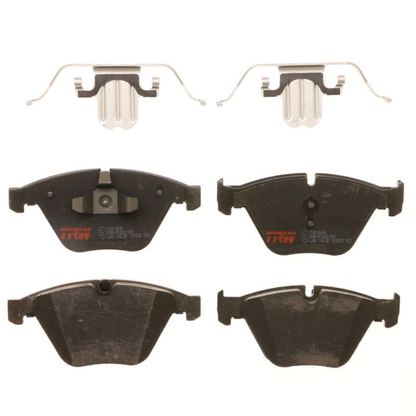 TRW PARTS TXH1260A TRW PREMIUM BRAKING - METALLIC BRAKE PAD SET - TXH1260A