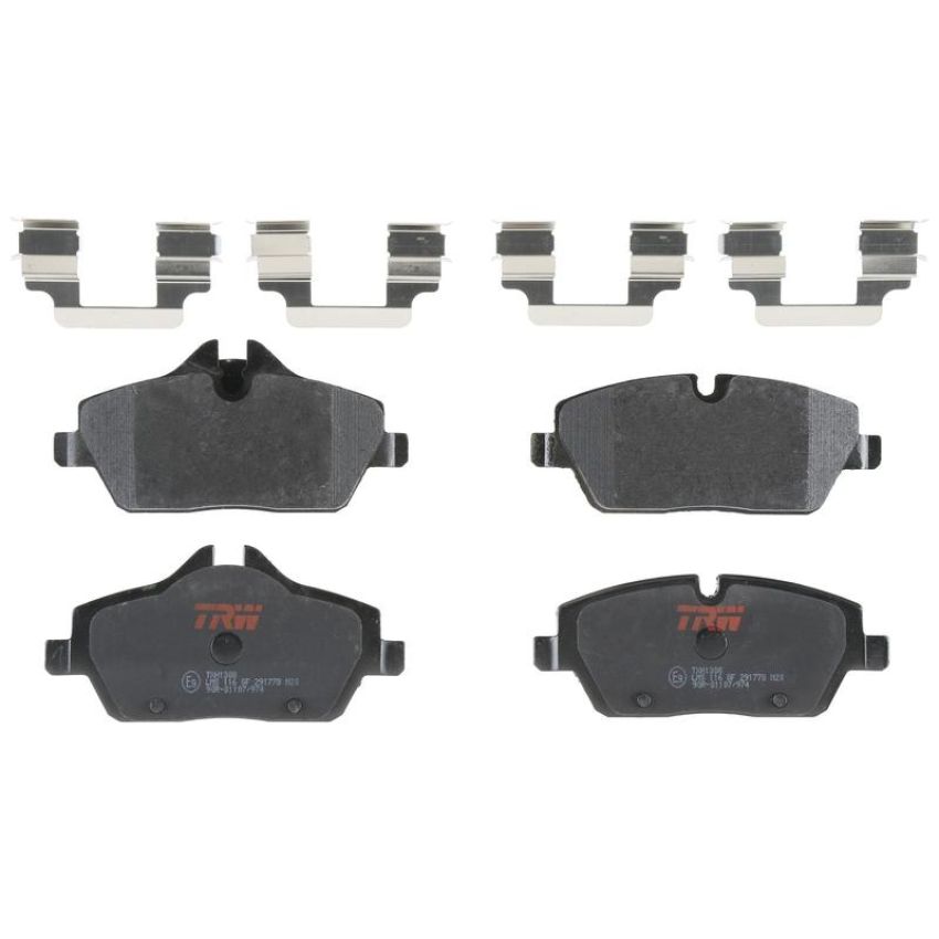 TRW PARTS TXH1308 TRW PREMIUM BRAKING - METALLIC BRAKE PAD SET - TXH1308