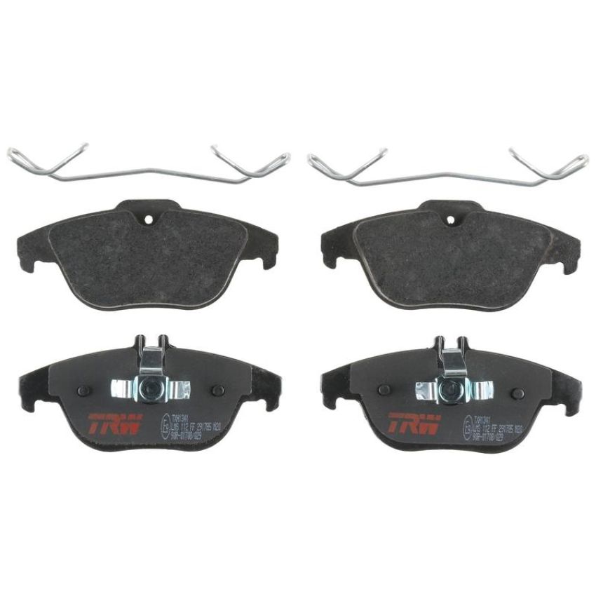 TRW PARTS TXH1341 TRW PREMIUM BRAKING - METALLIC BRAKE PAD SET - TXH1341