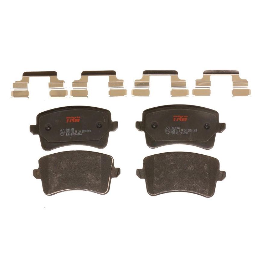TRW PARTS TXH1386 TRW PREMIUM BRAKING - METALLIC BRAKE PAD SET - TXH1386