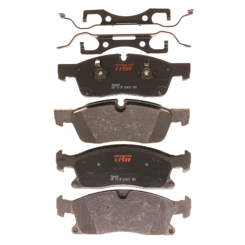 TRW PARTS TXH1629 TRW PREMIUM BRAKING - METALLIC BRAKE PAD SET - TXH1629