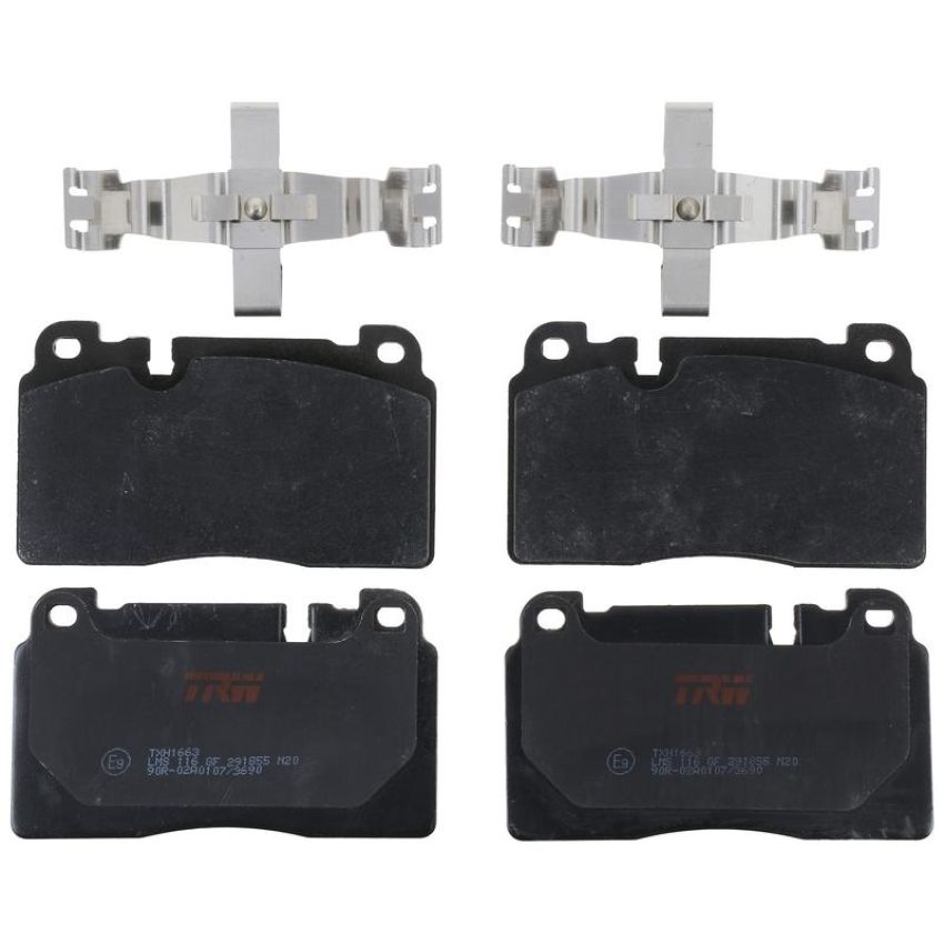 TRW PARTS TXH1663 TRW PREMIUM BRAKING - METALLIC BRAKE PAD SET - TXH1663