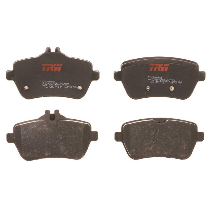 TRW PARTS TXH1689 TRW PREMIUM BRAKING - METALLIC BRAKE PAD SET - TXH1689