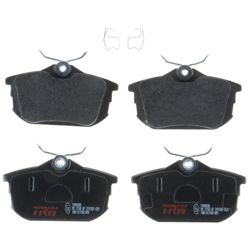 TRW PARTS TXM0838 TRW PREMIUM BRAKING - METALLIC BRAKE PAD SET - TXM0838
