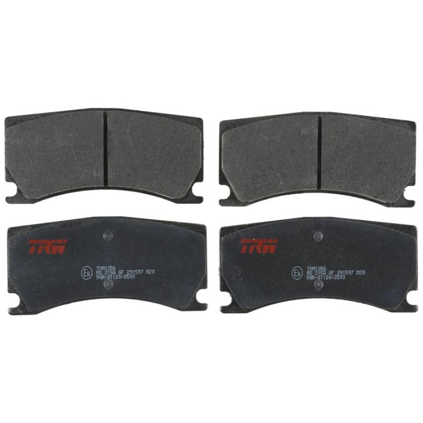 TRW PARTS TXM1356 TRW PREMIUM BRAKING - METALLIC BRAKE PAD SET - TXM1356