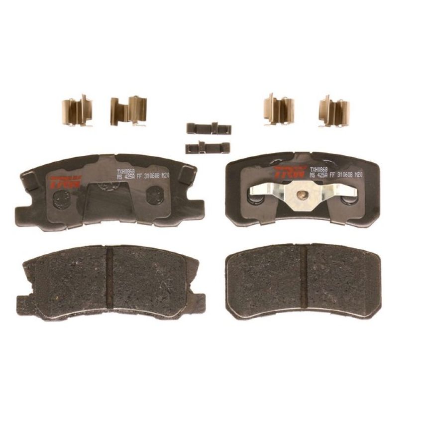 TRW PARTS TXC0868 TRW PREMIUM BRAKING - CERAMIC BRAKE PAD SET - TXC0868
