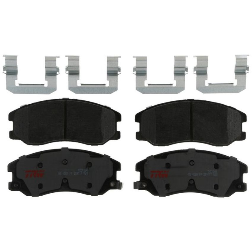 TRW PARTS TXC1264 TRW PREMIUM BRAKING - CERAMIC BRAKE PAD SET - TXC1264