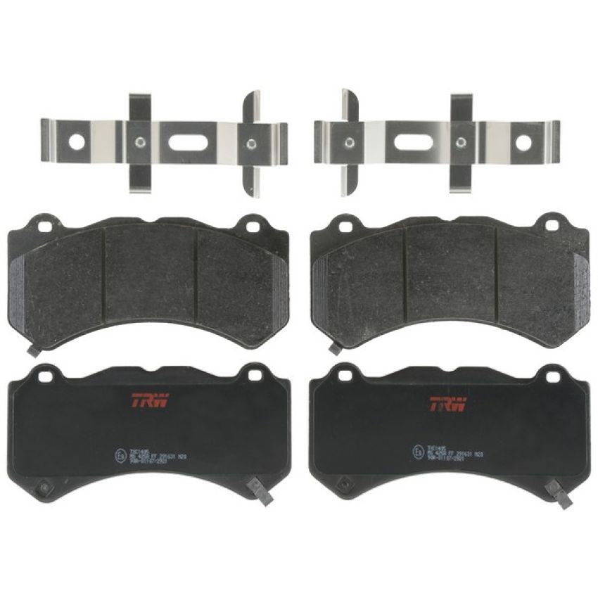 TRW PARTS TXC1405 TRW PREMIUM BRAKING - CERAMIC BRAKE PAD SET - TXC1405