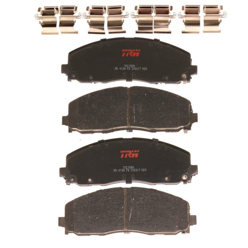 TRW PARTS TXC1589 TRW PREMIUM BRAKING - CERAMIC BRAKE PAD SET - TXC1589