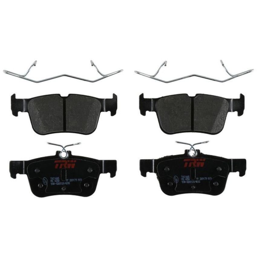 TRW PARTS TXC1665 TRW PREMIUM BRAKING - CERAMIC BRAKE PAD SET - TXC1665