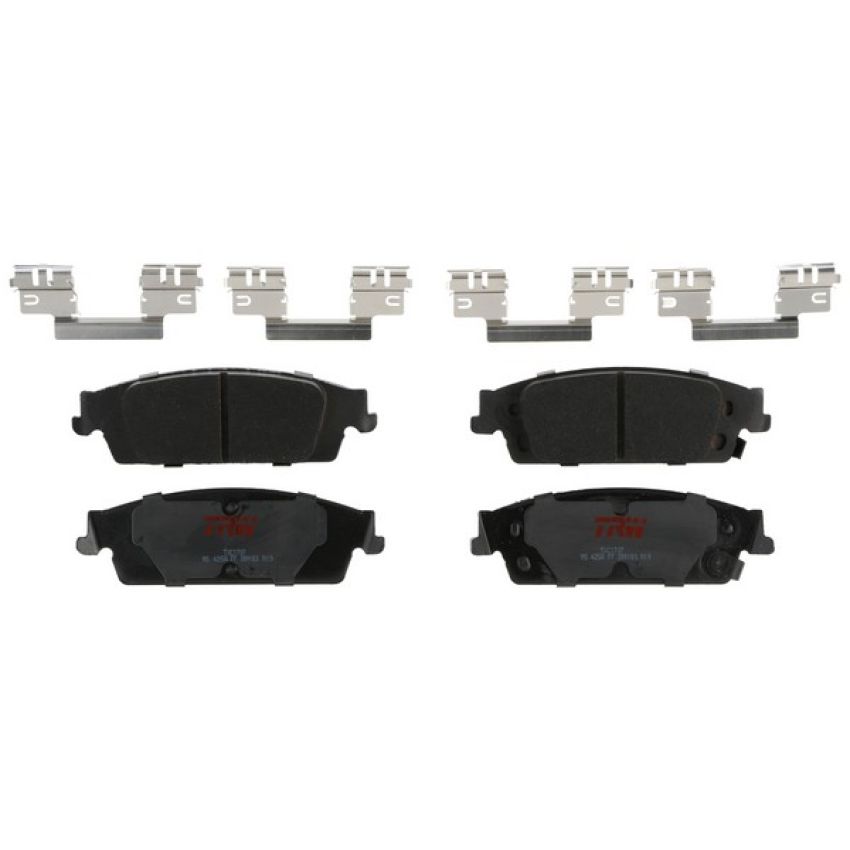 TRW PARTS TXC1707 TRW PREMIUM BRAKING - CERAMIC BRAKE PAD SET - TXC1707