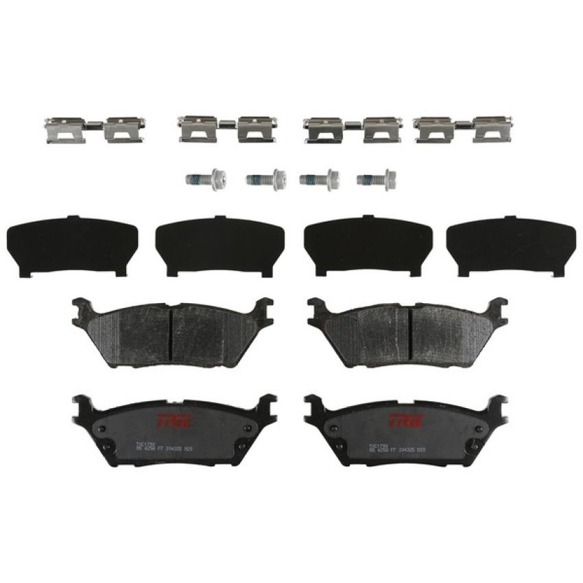 TRW PARTS TXC1790 TRW PREMIUM BRAKING - CERAMIC BRAKE PAD SET - TXC1790