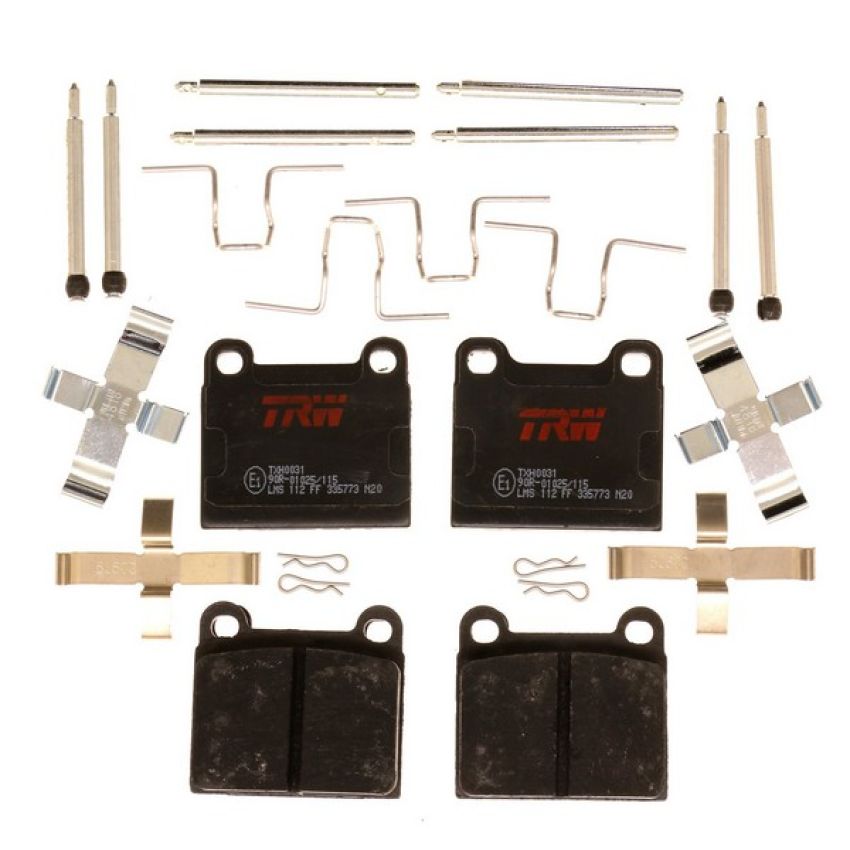 TRW PARTS TXH0031 TRW PREMIUM BRAKING - LOW MET BRAKE PAD KIT - TXH0031