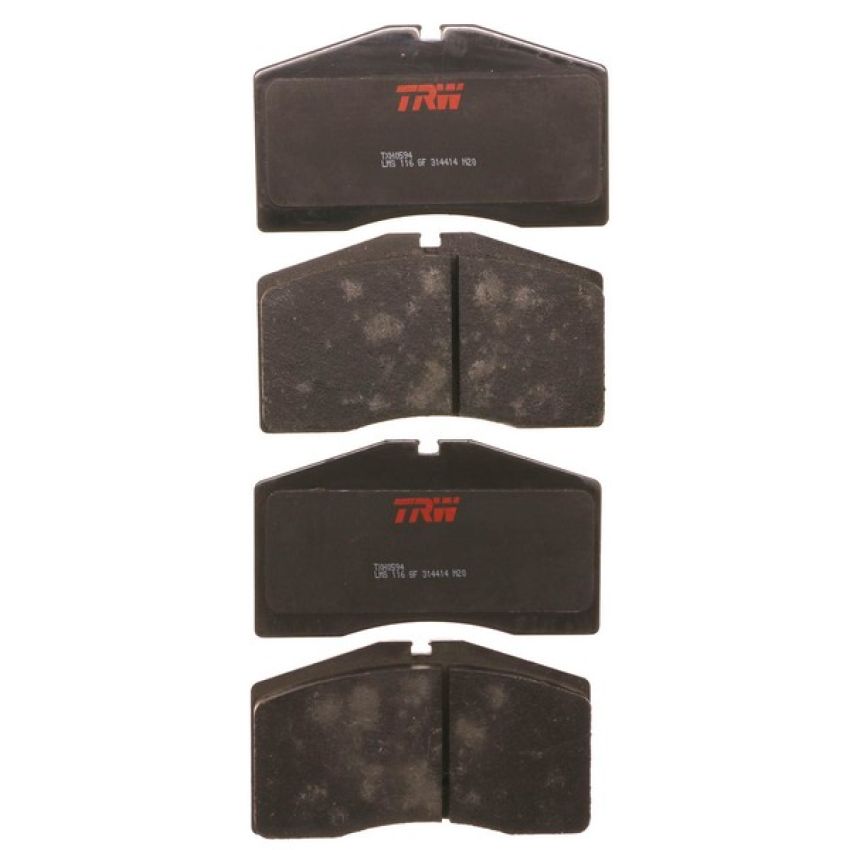 TRW PARTS TXH0594 TRW PREMIUM BRAKING - METALLIC BRAKE PAD SET - TXH0594