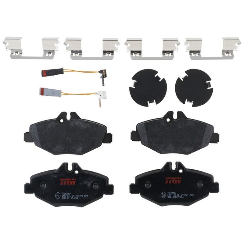 TRW PARTS TXH0987 TRW PREMIUM BRAKING - METALLIC BRAKE PAD SET - TXH0987