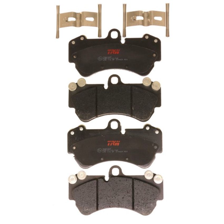 TRW PARTS TXH1007 TRW PREMIUM BRAKING - METALLIC BRAKE PAD SET - TXH1007