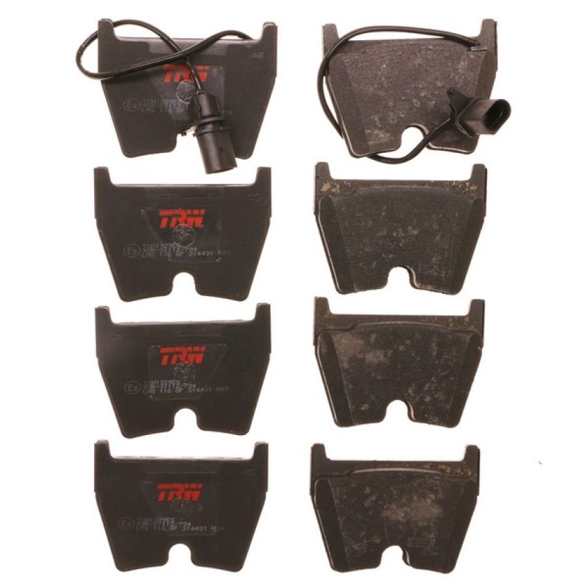 TRW PARTS TXH1029ES TRW PREMIUM BRAKING - METALLIC BRAKE PAD SET - TXH1029ES