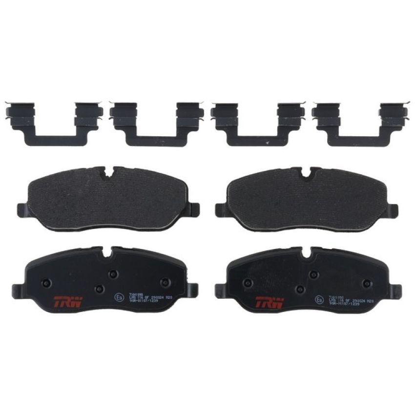 TRW PARTS TXH1098 TRW PREMIUM BRAKING - METALLIC BRAKE PAD SET - TXH1098