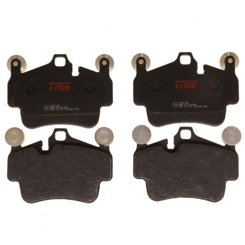 TRW PARTS TXH1135 TRW PREMIUM BRAKING - METALLIC BRAKE PAD SET - TXH1135