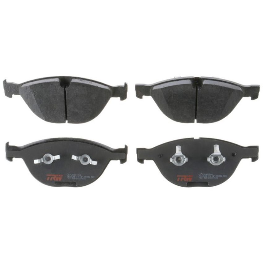 TRW PARTS TXH1151A TRW PREMIUM BRAKING - METALLIC BRAKE PAD SET - TXH1151A