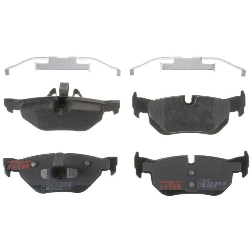 TRW PARTS TXH1171 TRW PREMIUM BRAKING - METALLIC BRAKE PAD SET - TXH1171