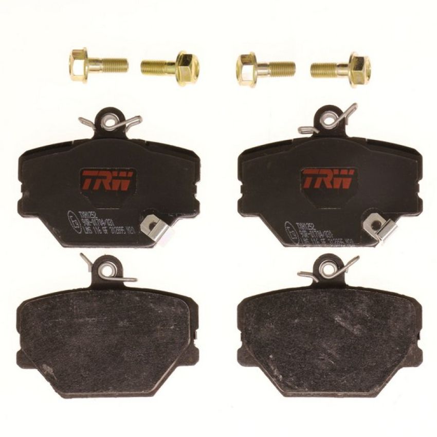 TRW PARTS TXH1252 TRW PREMIUM BRAKING - METALLIC BRAKE PAD SET - TXH1252