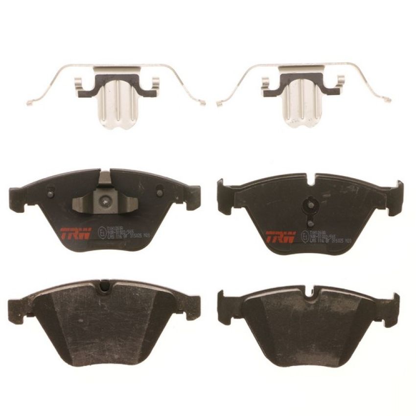 TRW PARTS TXH1260A TRW PREMIUM BRAKING - METALLIC BRAKE PAD SET - TXH1260A