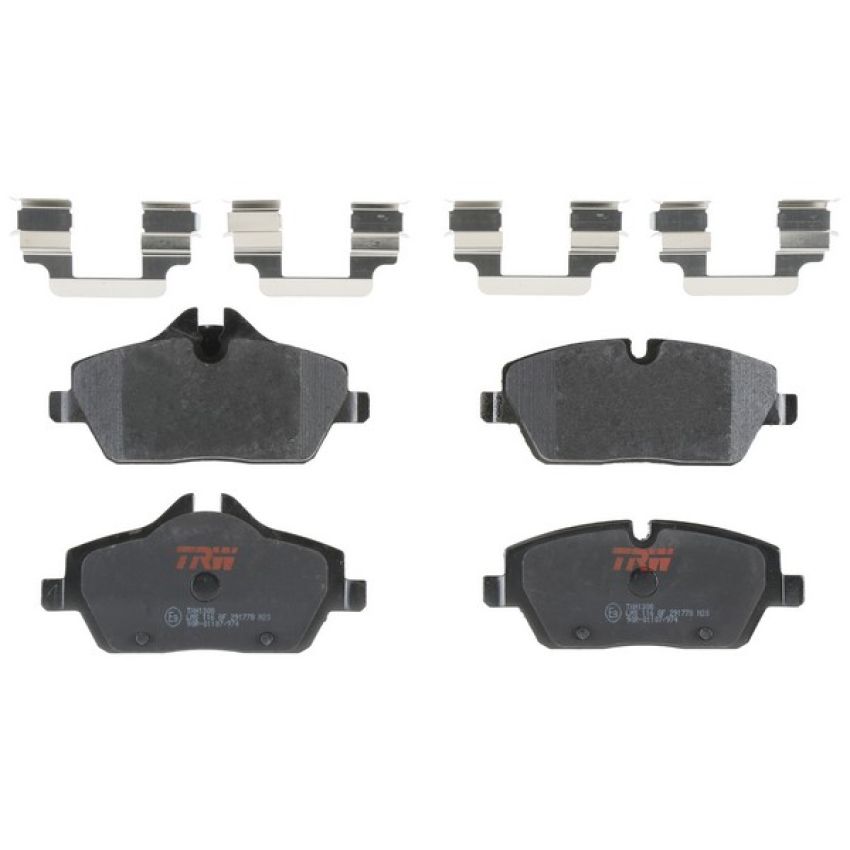 TRW PARTS TXH1308 TRW PREMIUM BRAKING - METALLIC BRAKE PAD SET - TXH1308