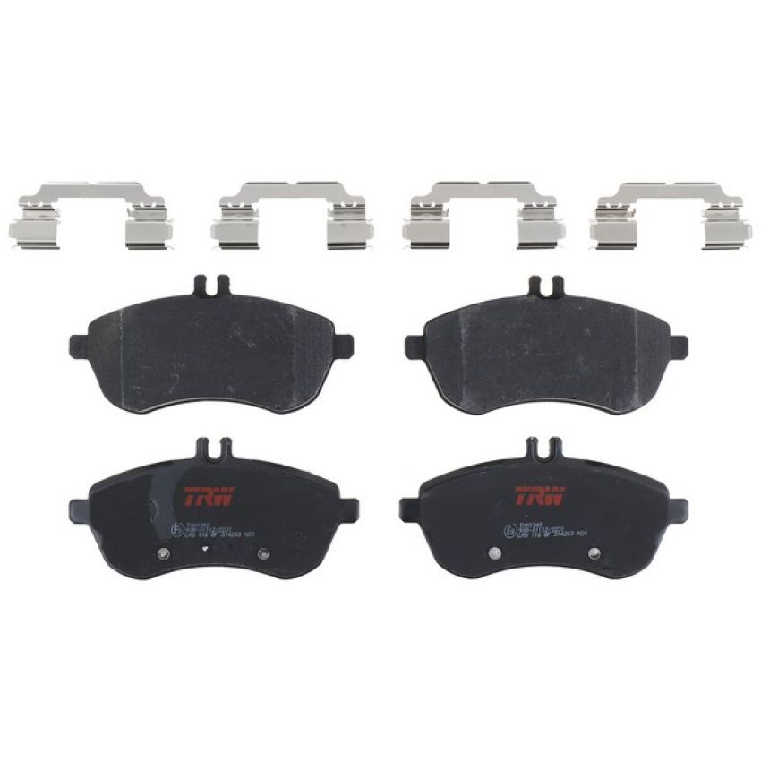 TRW PARTS TXH1340 TRW PREMIUM BRAKING - METALLIC BRAKE PAD SET - TXH1340