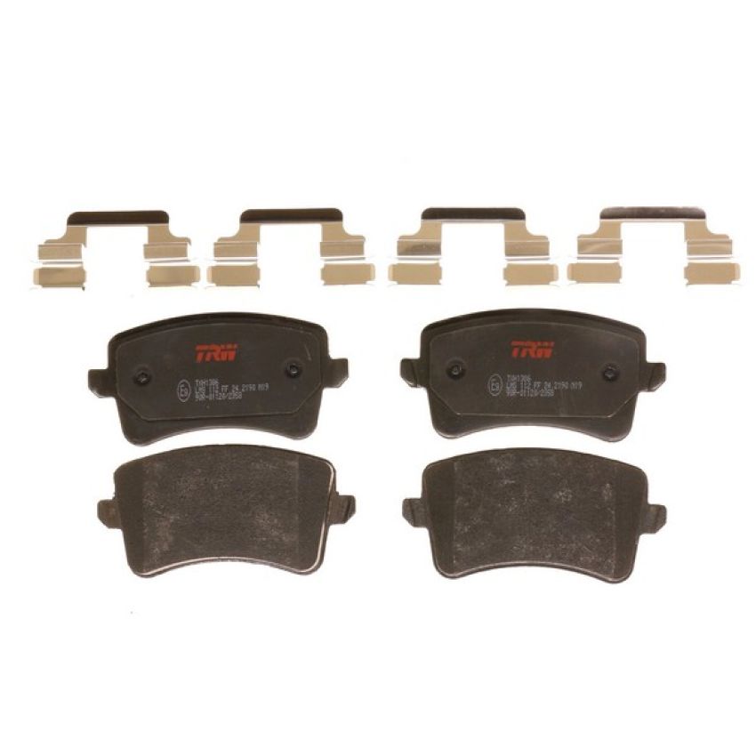 TRW PARTS TXH1386 TRW PREMIUM BRAKING - METALLIC BRAKE PAD SET - TXH1386