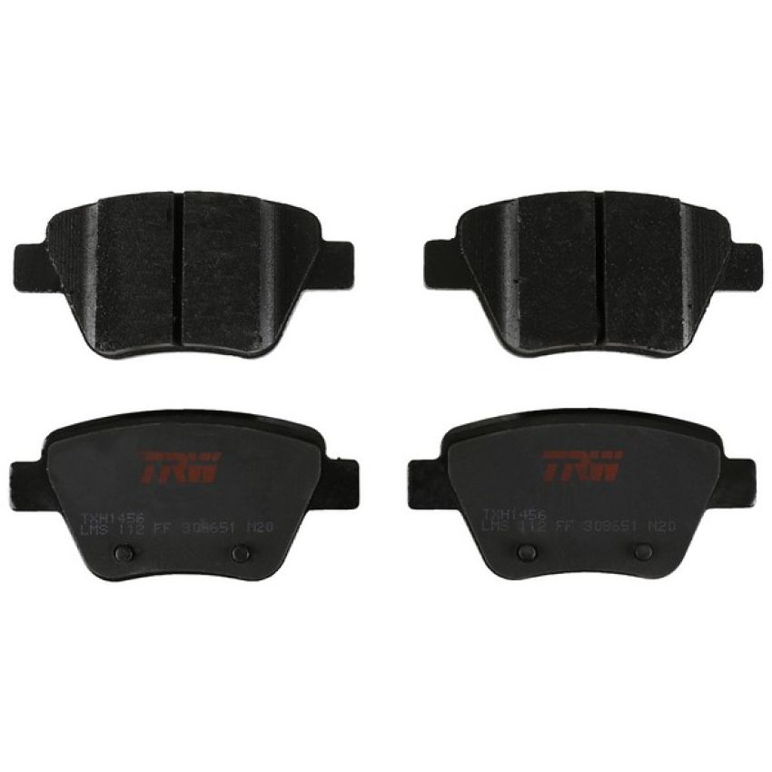 TRW PARTS TXH1456 TRW PREMIUM BRAKING - METALLIC BRAKE PAD SET - TXH1456