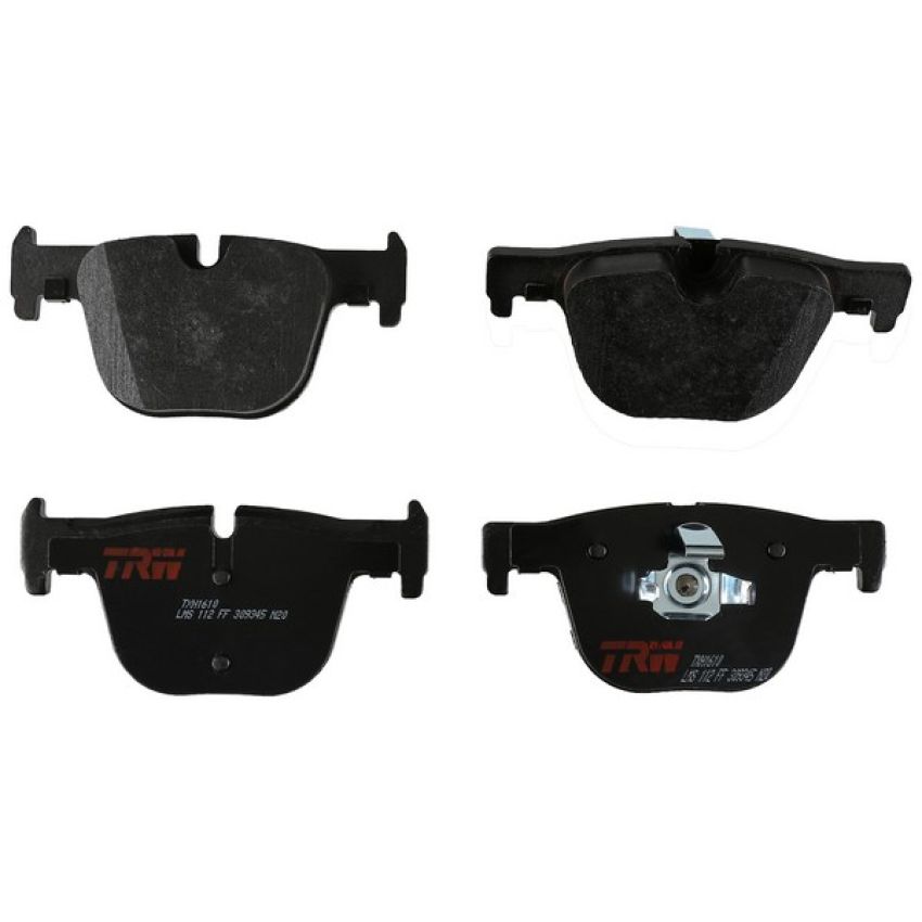 TRW PARTS TXH1610 TRW PREMIUM BRAKING - METALLIC BRAKE PAD SET - TXH1610