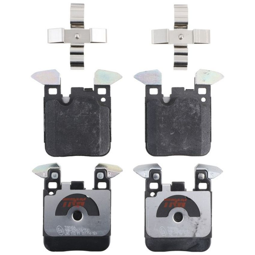 TRW PARTS TXH1656 TRW PREMIUM BRAKING - METALLIC BRAKE PAD SET - TXH1656