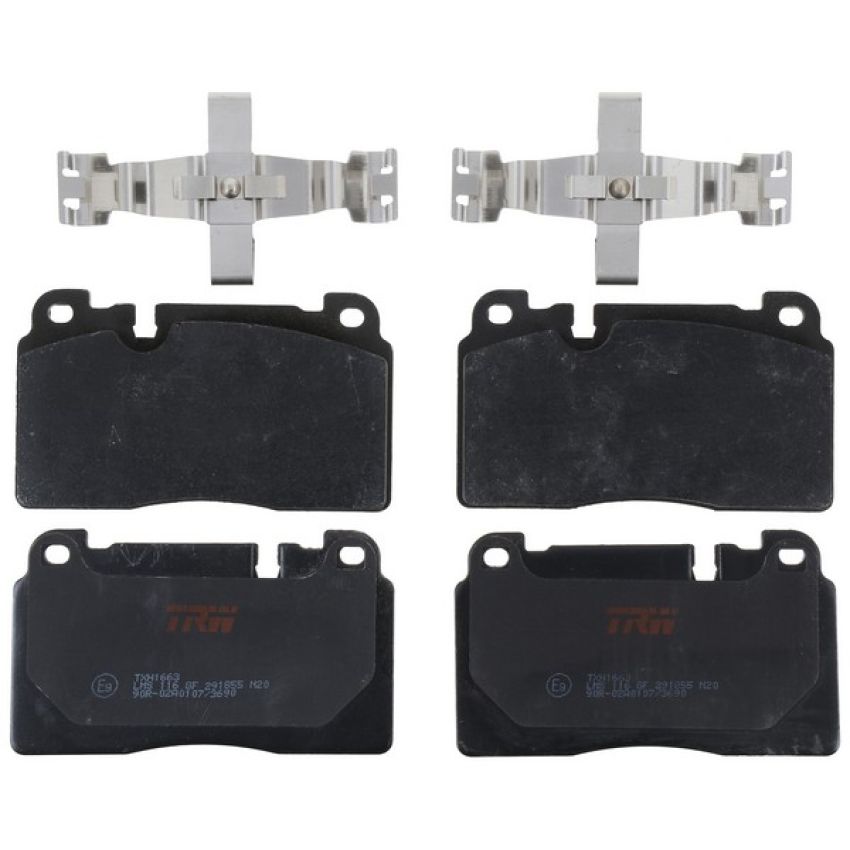 TRW PARTS TXH1663 TRW PREMIUM BRAKING - METALLIC BRAKE PAD SET - TXH1663
