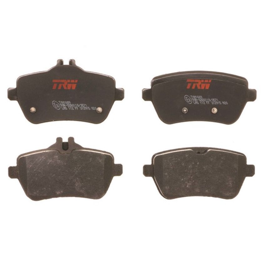 TRW PARTS TXH1689 TRW PREMIUM BRAKING - METALLIC BRAKE PAD SET - TXH1689