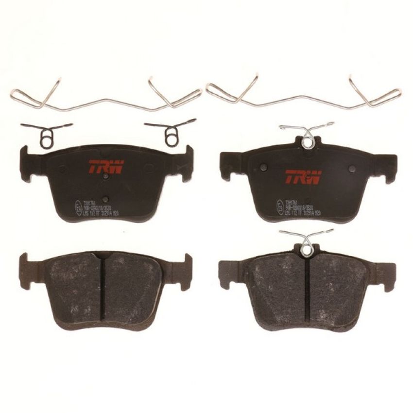 TRW PARTS TXH1761 TRW PREMIUM BRAKING - METALLIC BRAKE PAD SET - TXH1761