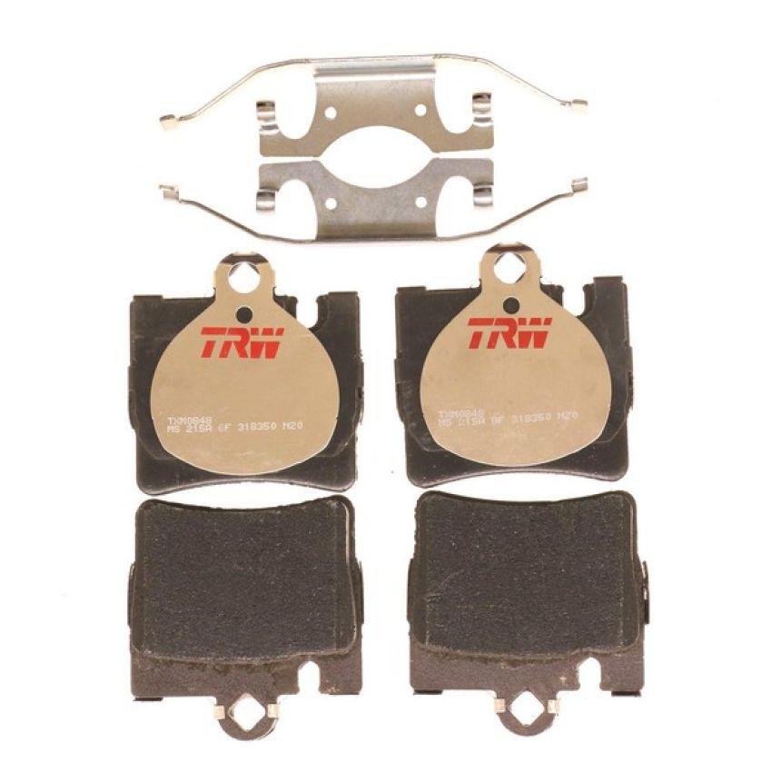 TRW PARTS TXM0848 TRW PREMIUM BRAKING - METALLIC BRAKE PAD SET - TXM0848