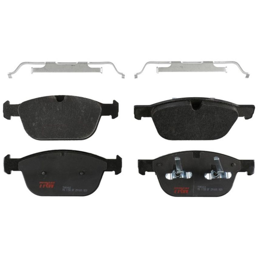 TRW PARTS TXM1412 TRW PREMIUM BRAKING - METALLIC BRAKE PAD SET - TXM1412
