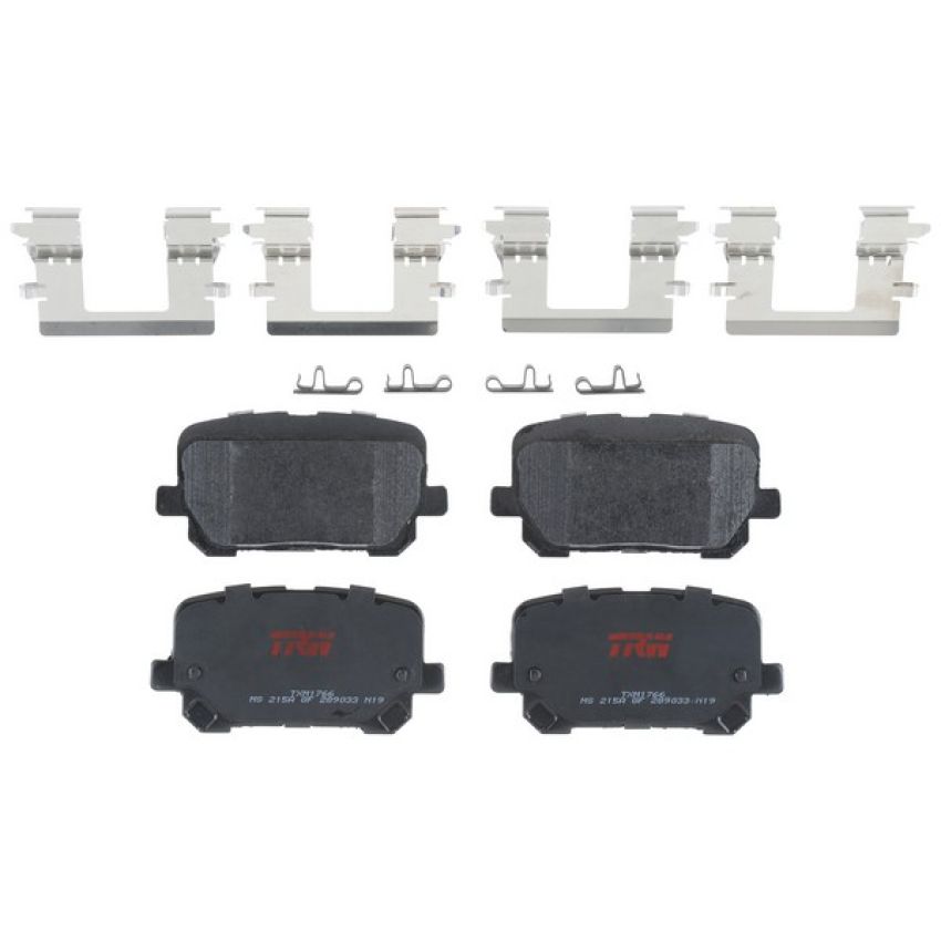 TRW PARTS TXM1766 TRW PREMIUM BRAKING - METALLIC BRAKE PAD SET - TXM1766