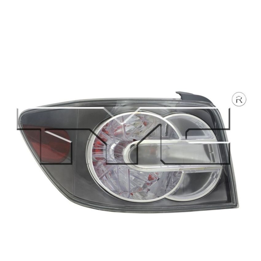 TYC Products 11-6596-90-1 Tail Light Asse