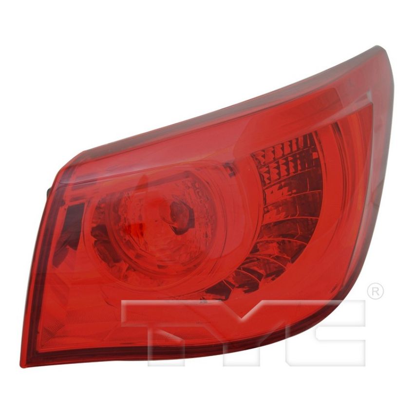 TYC Products 11-6649-00-9 CAPA Certified TAIL LIGHT ASSEMBLY