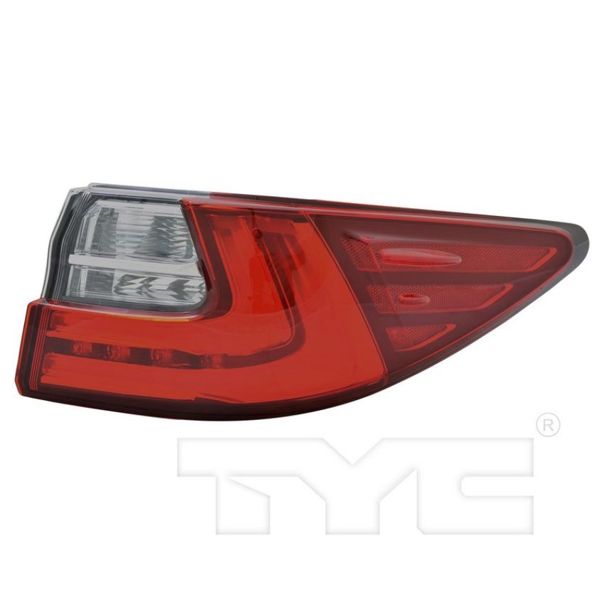 TYC Products 11-6861-00-9 CAPA Certified Tail Light Assembly