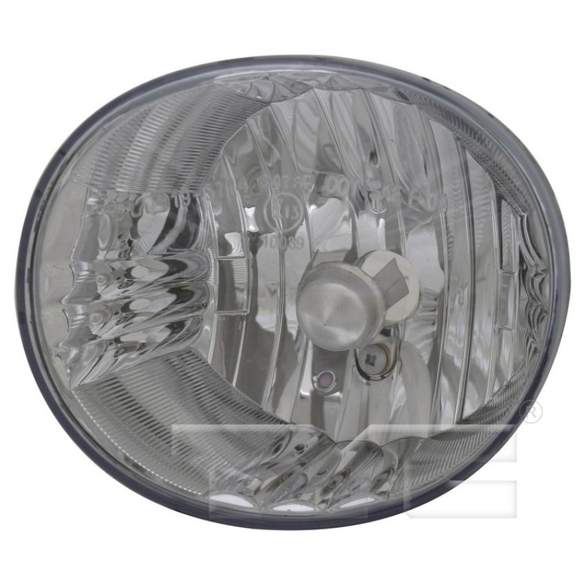 TYC Products 19-5714-01-9 CAPA Certified Fog Light Lens / Housing